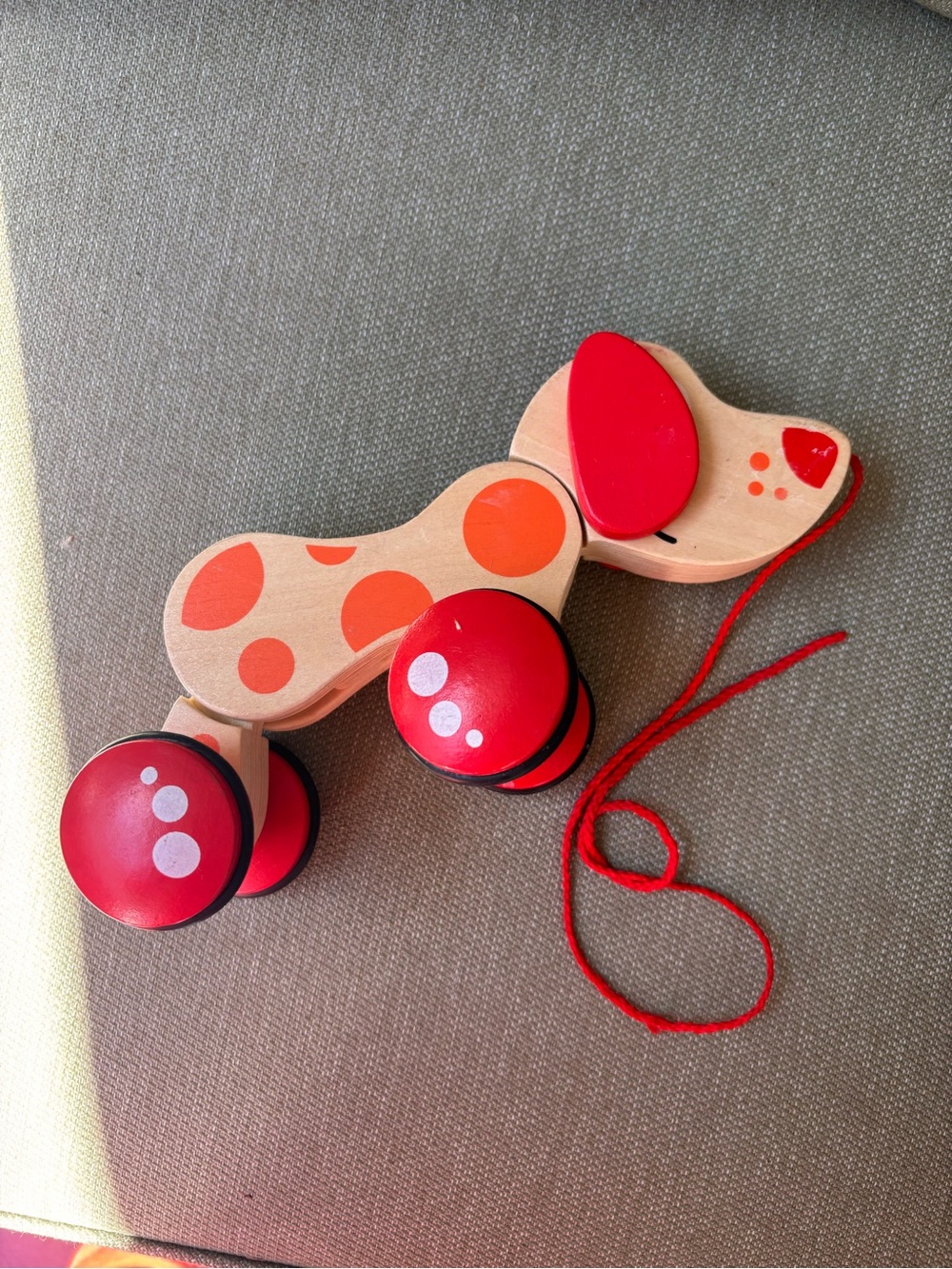 Hape Pepe Pull Along Dog Toy
